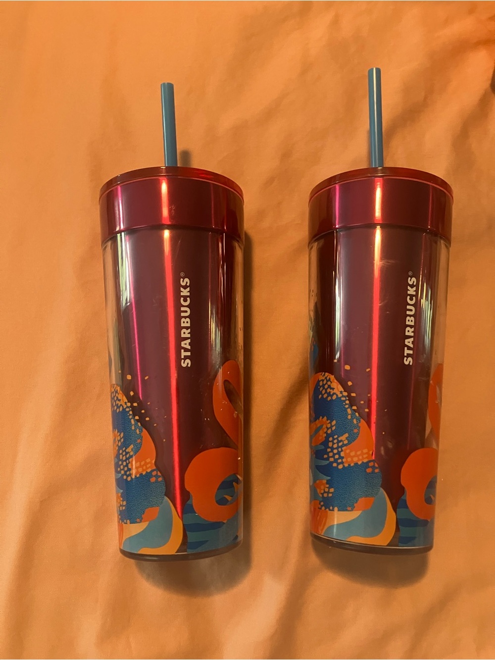 Starbucks 16oz Straw Tumblers